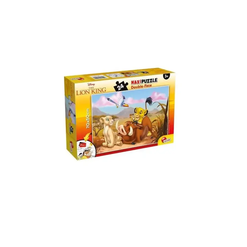 Il Re Leone Maxipuzzle 24 Pezzi Lisciani