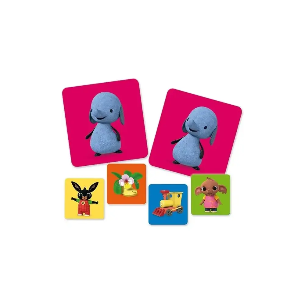 Bing Memoria Puzzle Gioco Memo con Tessere Resistente Lisciani