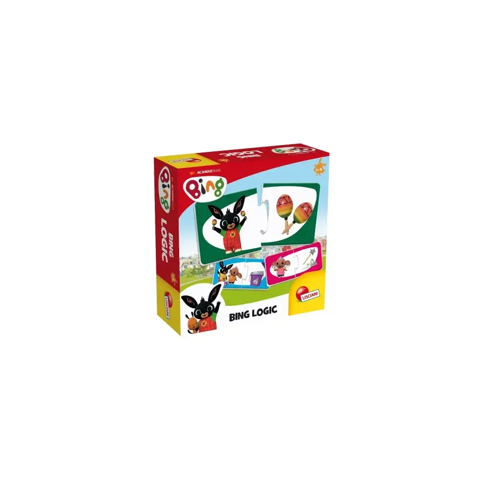Bing Maxipuzzle 24 Pezzi Mega Puzzle Resistente Puzzle Lisciani