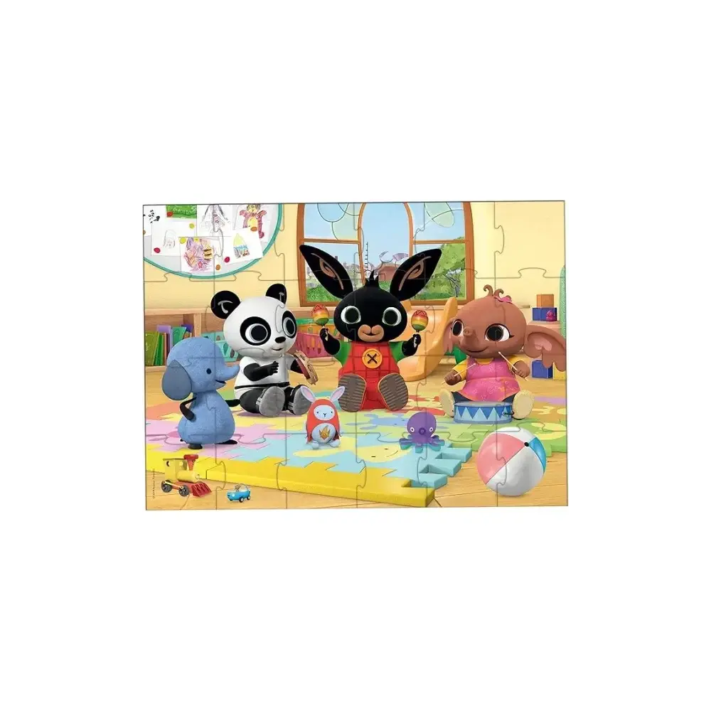 Bing Maxipuzzle 24 Pezzi Mega Puzzle Resistente Puzzle Lisciani