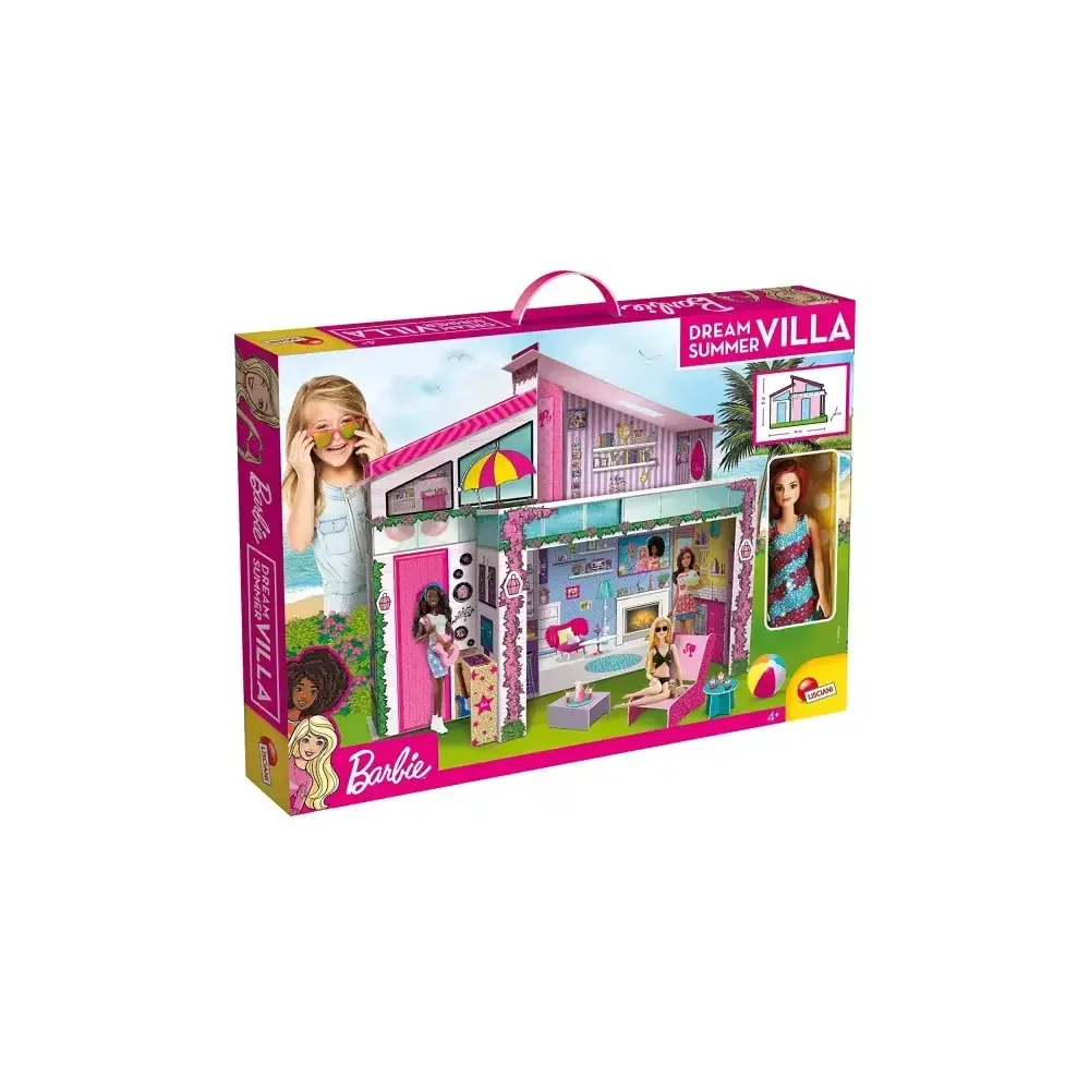 Barbie Casa di Malibu con Bambola Villa Moderna a Due Piani Lisciani