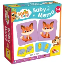 Carotina Baby Memo Cuccioli Lisciani