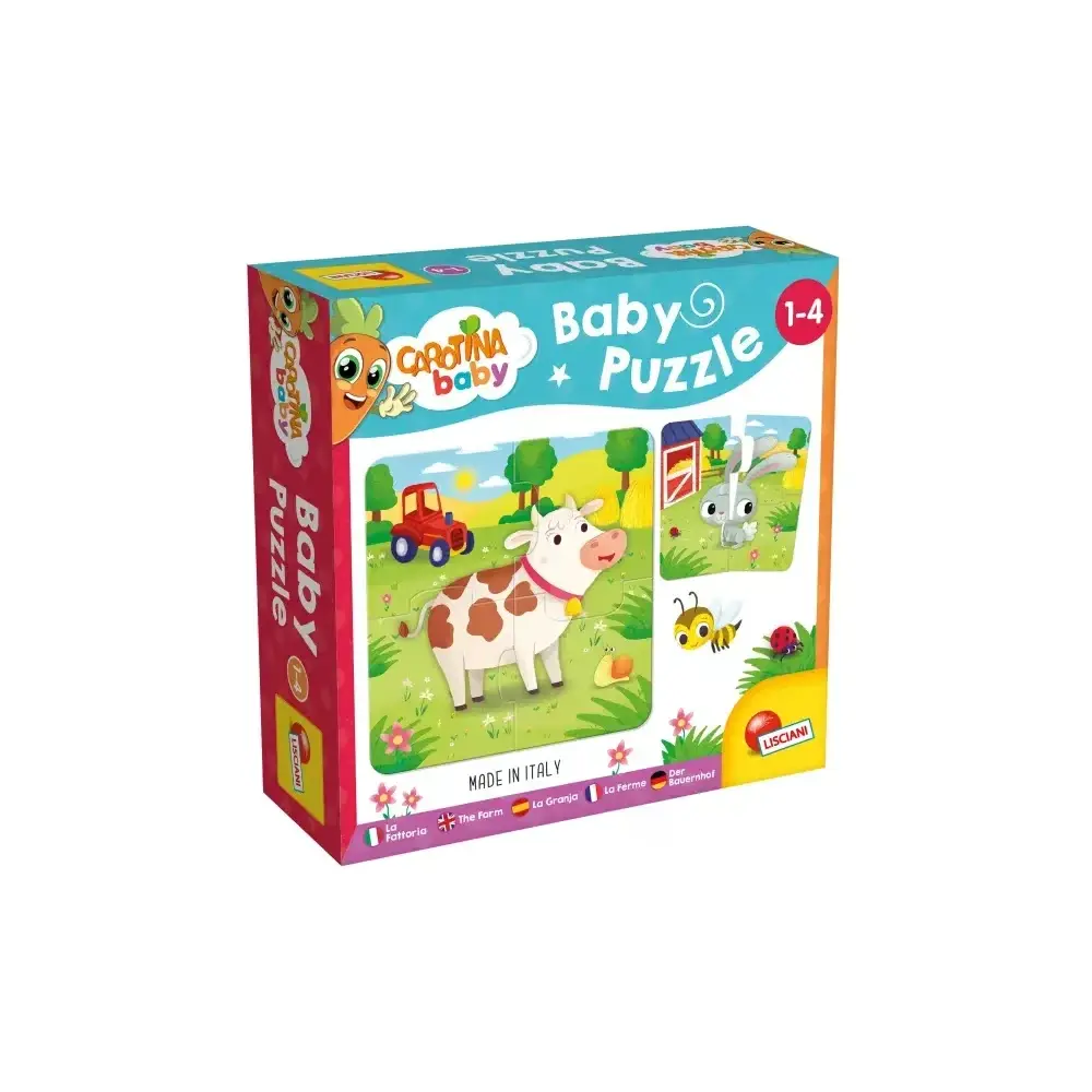 Carotina Baby Puzzle la Fattoria Lisciani