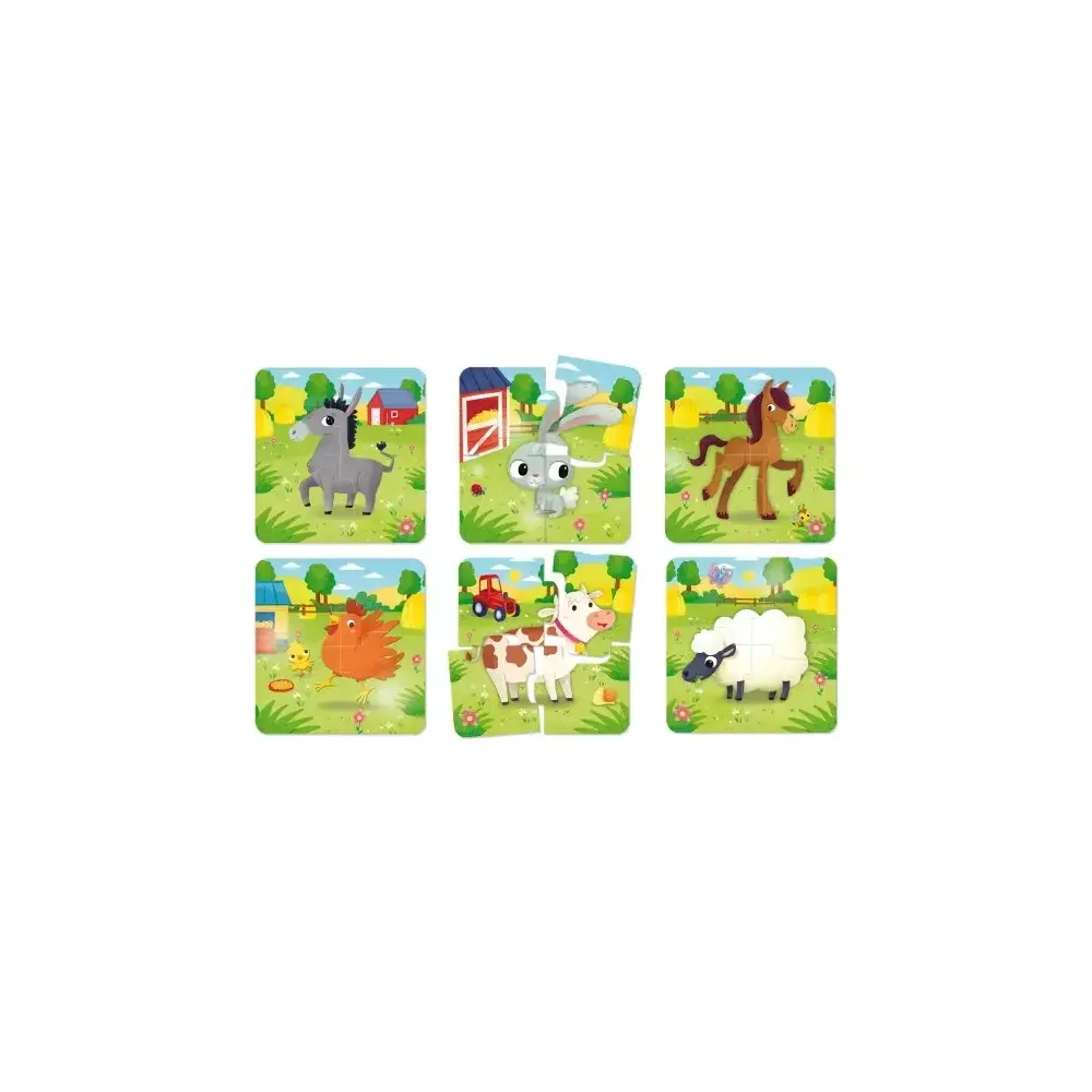 Carotina Baby Puzzle la Fattoria Lisciani