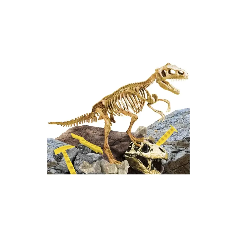 I’m a Genius Super Kit T-rex Scava il Blocco Costruisci lo Lisciani