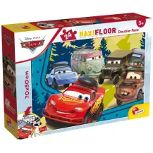 Disney Puzzle Maxi Floor 24 Pezzi Cars Double Face Lisciani