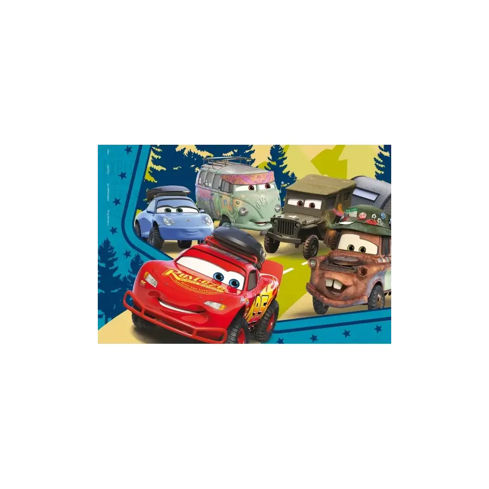 Disney Puzzle Maxi Floor 24 Pezzi Cars Double Face Lisciani