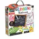 Montessori Lavagne Educative Lavagna con Gessetti Scrivi Lisciani