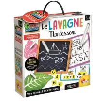 Montessori Lavagne Educative Lavagna con Gessetti Scrivi Lisciani