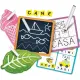 Montessori Lavagne Educative Lavagna con Gessetti Scrivi Lisciani