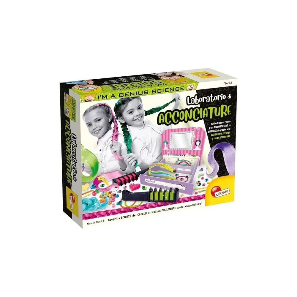 I'm a Genius Laboratorio di Acconciature Kit per Hair-Stylist Lisciani