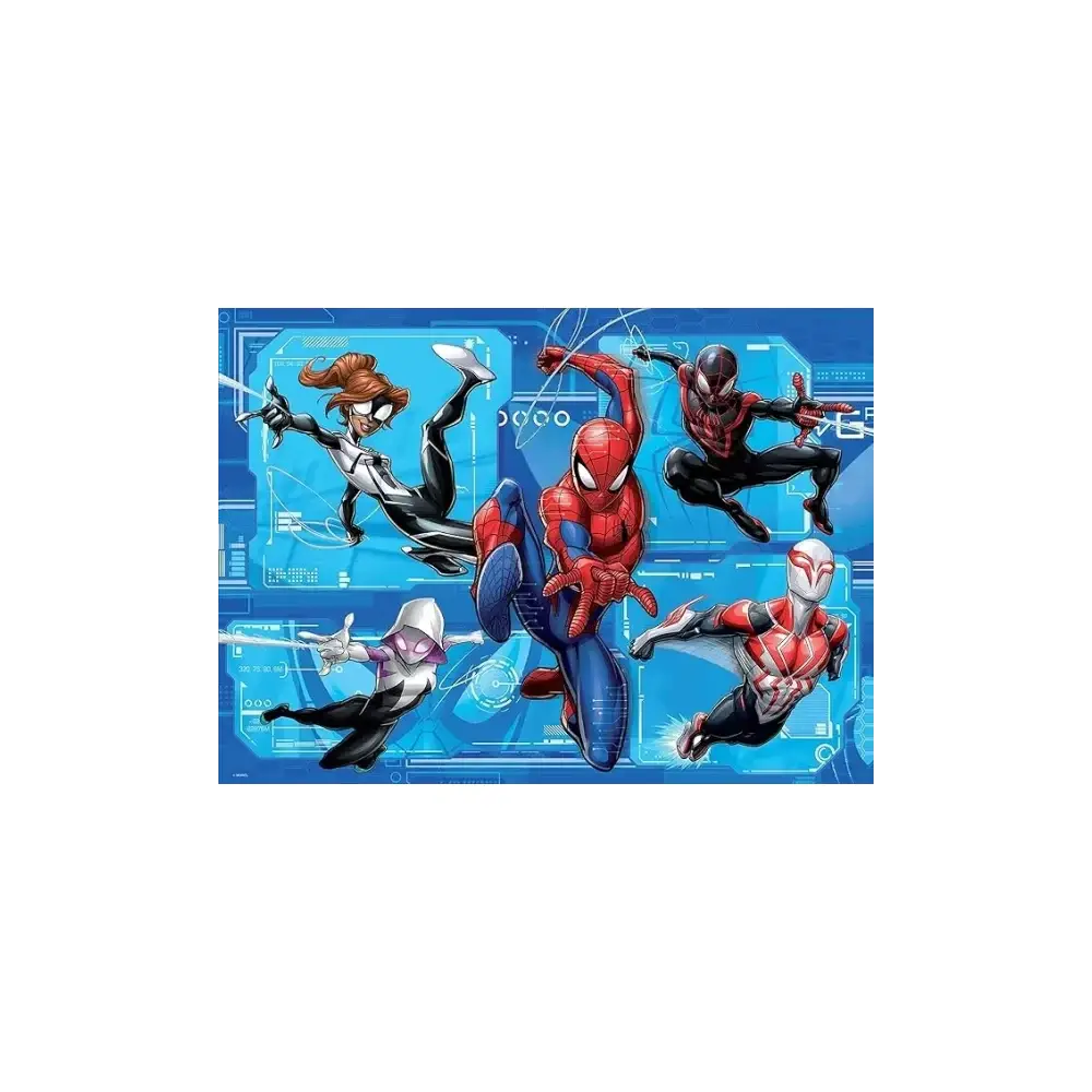 Marvel Puzzle Maxi Floor 108 Pezzi Spiderman Puzzle Double Lisciani