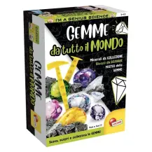 I'm Genius Gemme da Tutto il Kit Scientifico Scoperta Lisciani