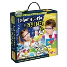 I'm a Genius Laboratorio di Scienze Kit Completo con Provette Lisciani