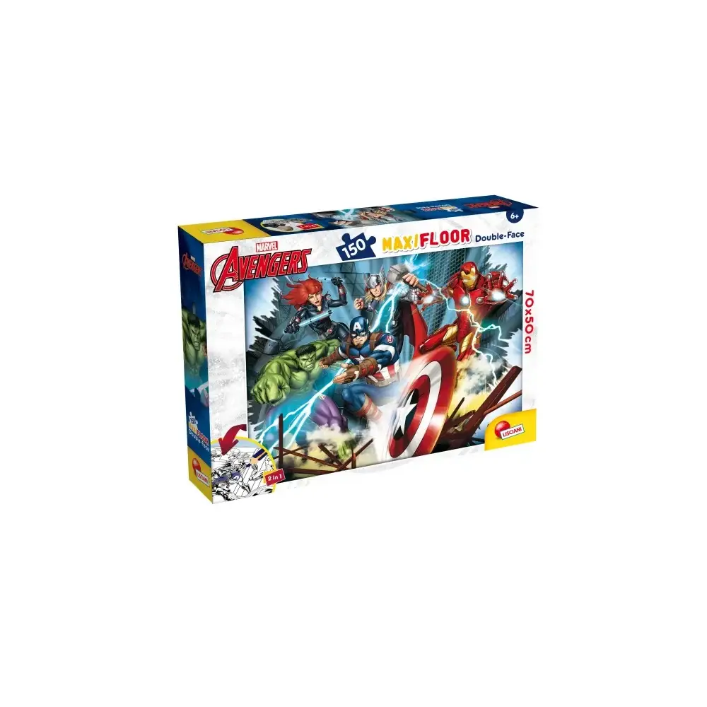 Marvel Puzzle Df Maxi Floor 150 Avengers Lisciani