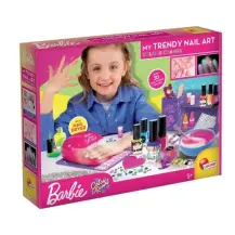 Barbie My Trend Nail Art-Colour Change Kit per Creare Smalti Lisciani
