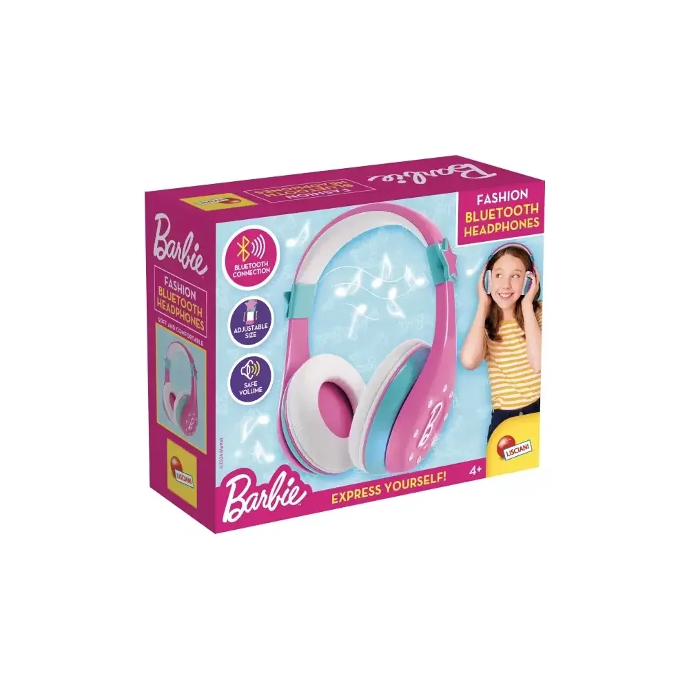 Barbie Cuffie Bluetooth Barbie Fashion Cuffie Wireless Lisciani