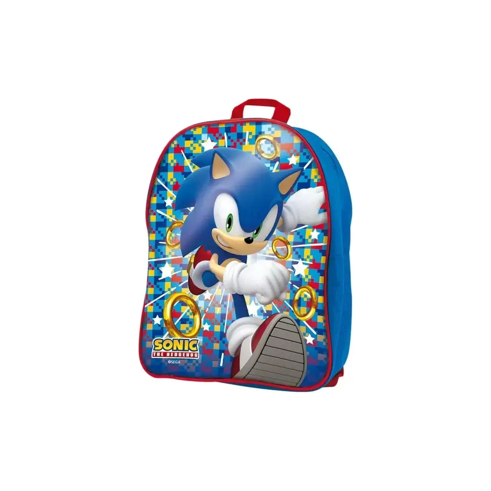Sonic 2 in 1 Card Games in a Backpack Collezione di Giochi Lisciani