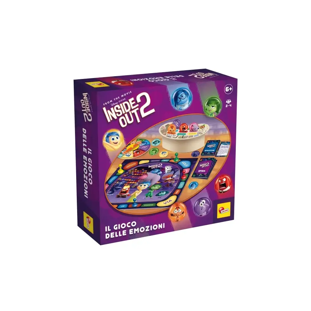 Inside Out 2 il Gioco delle Emozioni Gioco da Tavolo Lisciani