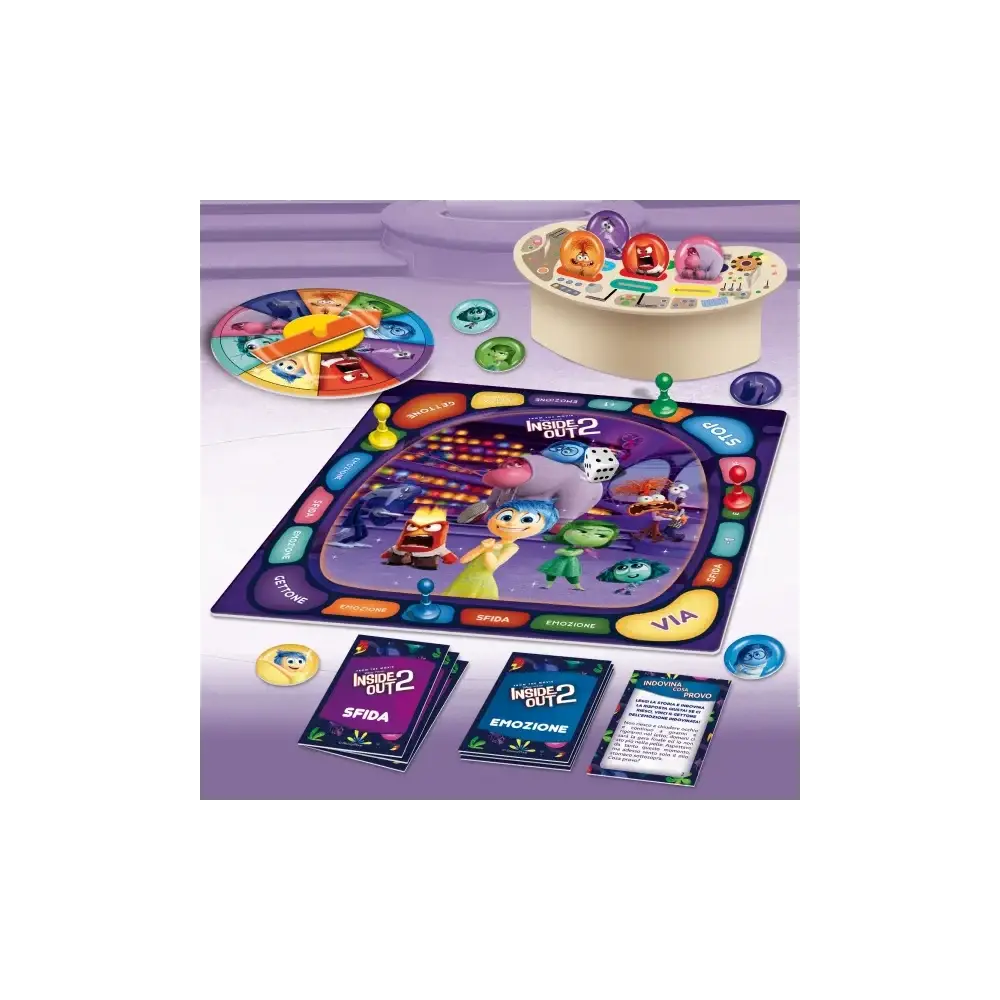 Inside Out 2 il Gioco delle Emozioni Gioco da Tavolo Lisciani