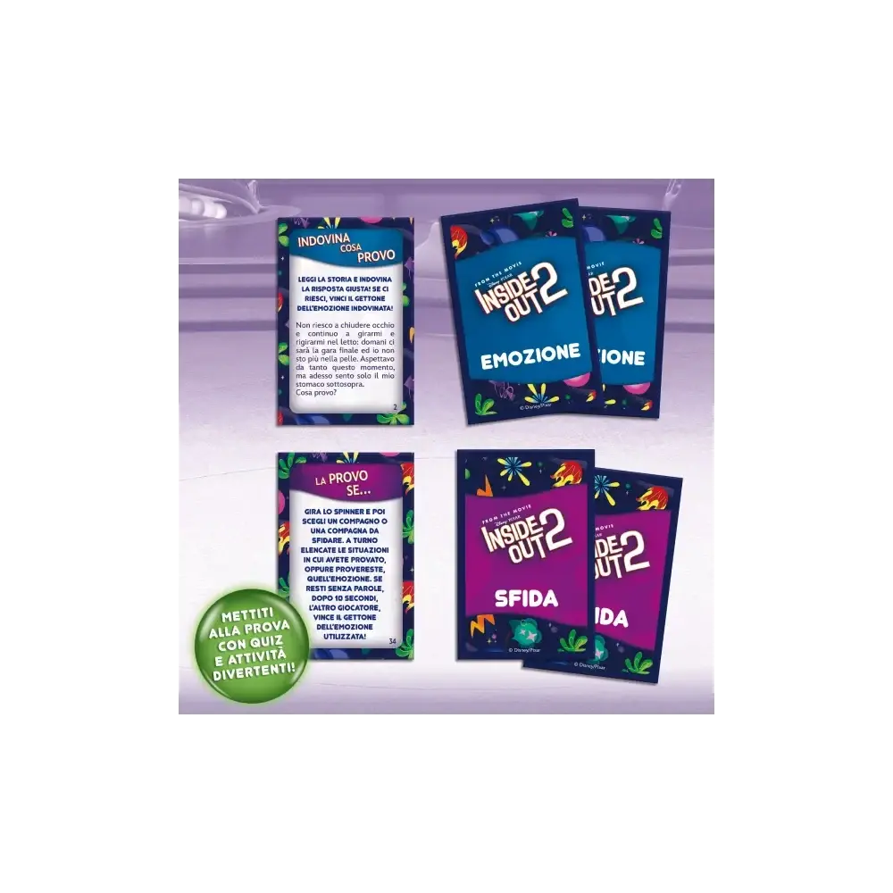 Inside Out 2 il Gioco delle Emozioni Gioco da Tavolo Lisciani
