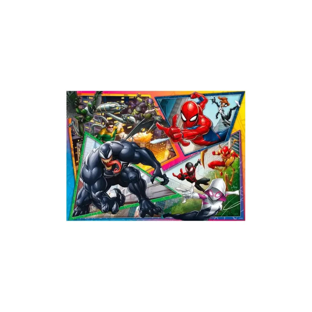 Puzzle Maxi Floor Spiderman 150 Pezzi Perspectiva 3D Lisciani