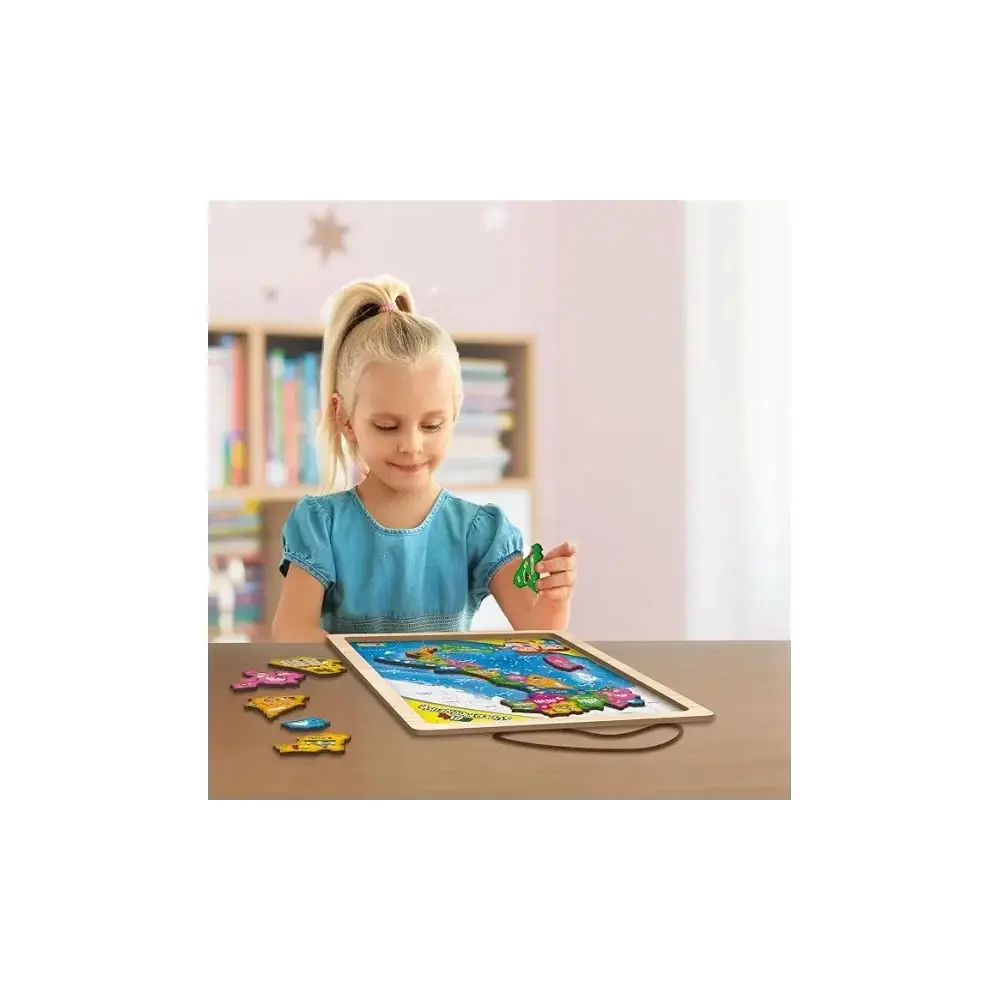 I'm a Genius Italia Supermagnetica Puzzle di Legno Lisciani