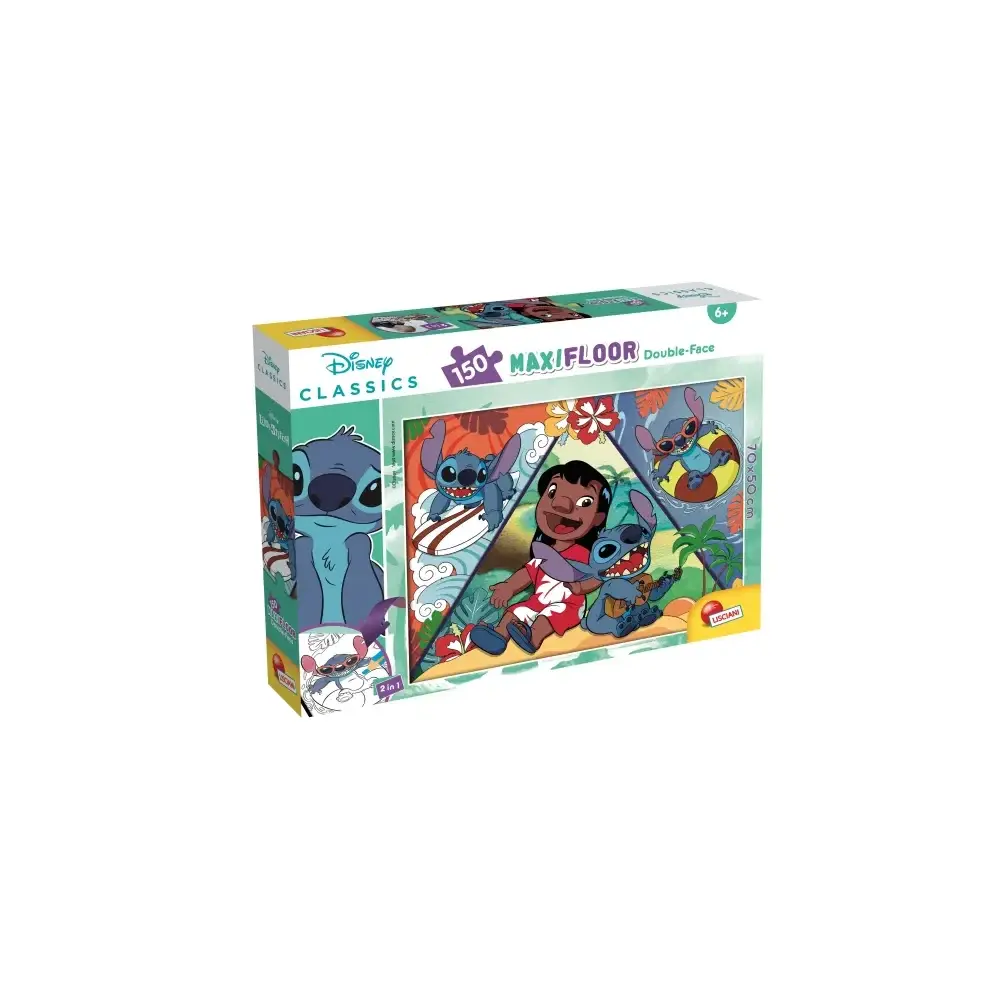 Stitch Maxipuzzle 150 Pezzi Disney Lilo & Stitch Lisciani