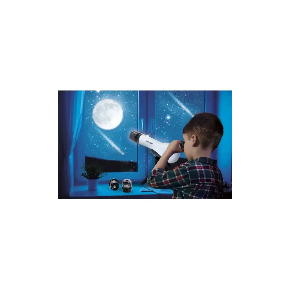 I'm Genius Telescopio con Ottiche Intercambiabili Treppiedi Lisciani