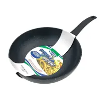 Saltapasta Wok cm 30 Prima Home in Alluminio Pressofuso Antiaderente