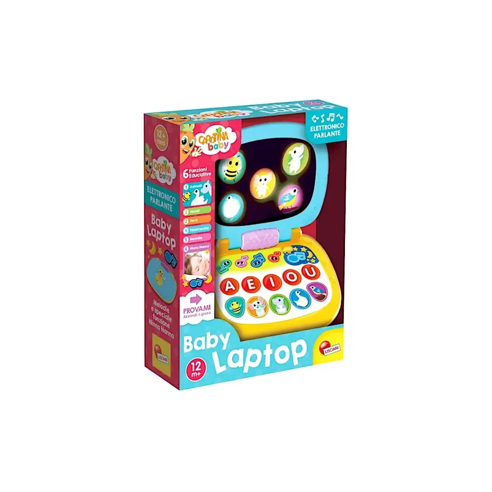 Carotina Baby Baby Laptop Lisciani