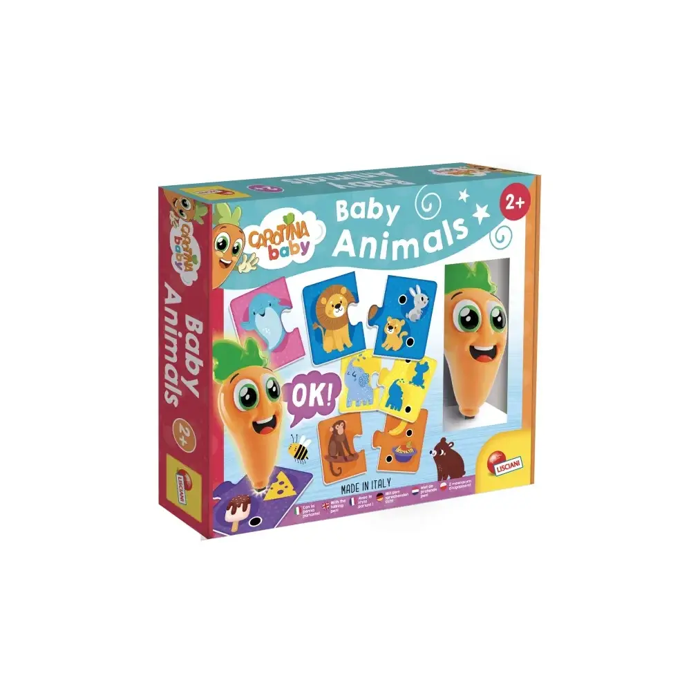 Carotina Baby Animali Baby Penna Parlante Lisciani