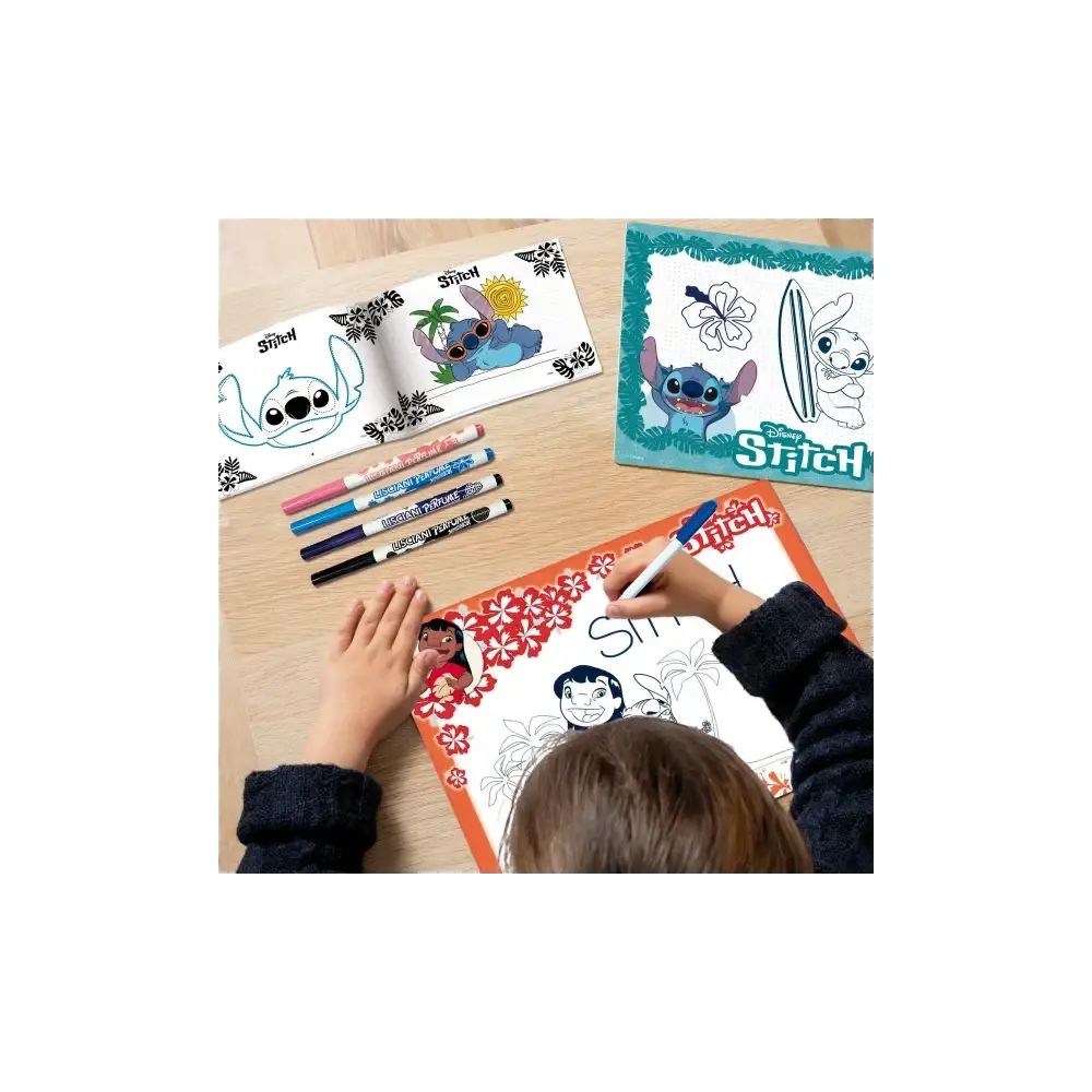 Stitch Scuola di Disegno Drawing School Stitch Kit Creativo Lisciani