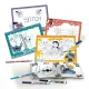 Stitch Scuola di Disegno Drawing School Stitch Kit Creativo Lisciani