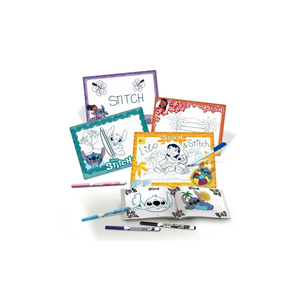 Stitch Scuola di Disegno Drawing School Stitch Kit Creativo Lisciani