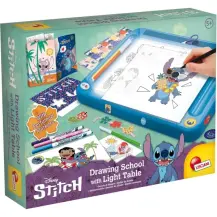 Stitch Drawing School Tavolo da Disegno con Luce Disegno Lisciani