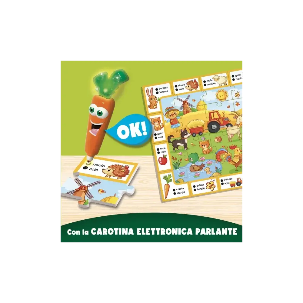 Carotina i Giochi della Fattoria con Penna Parlante Lisciani
