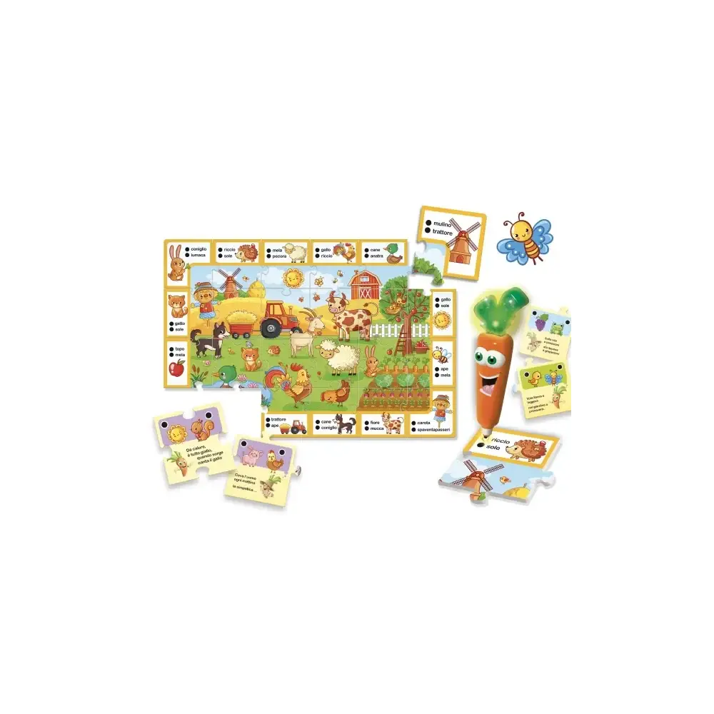 Carotina i Giochi della Fattoria con Penna Parlante Lisciani
