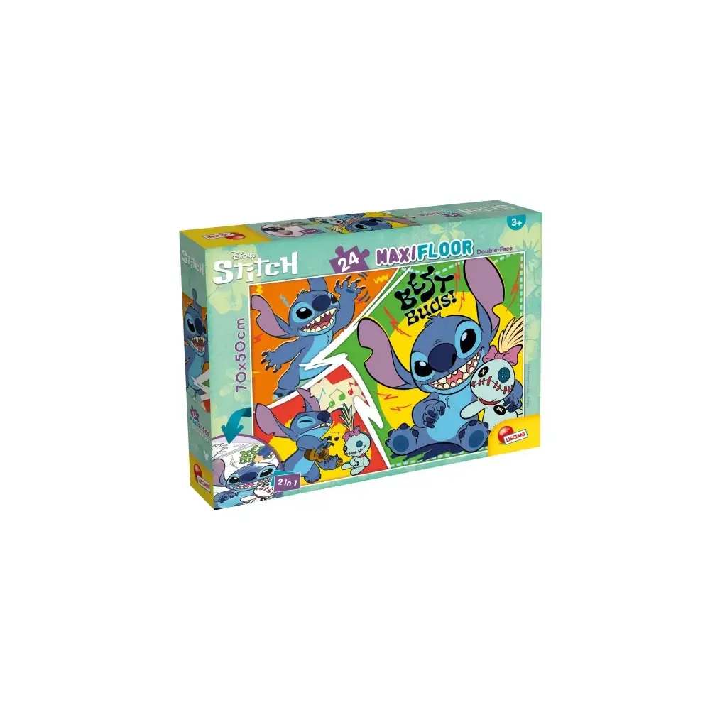 Stitch Maxipuzzle 24 Pezzi Disney Lilo & Stitch Lisciani