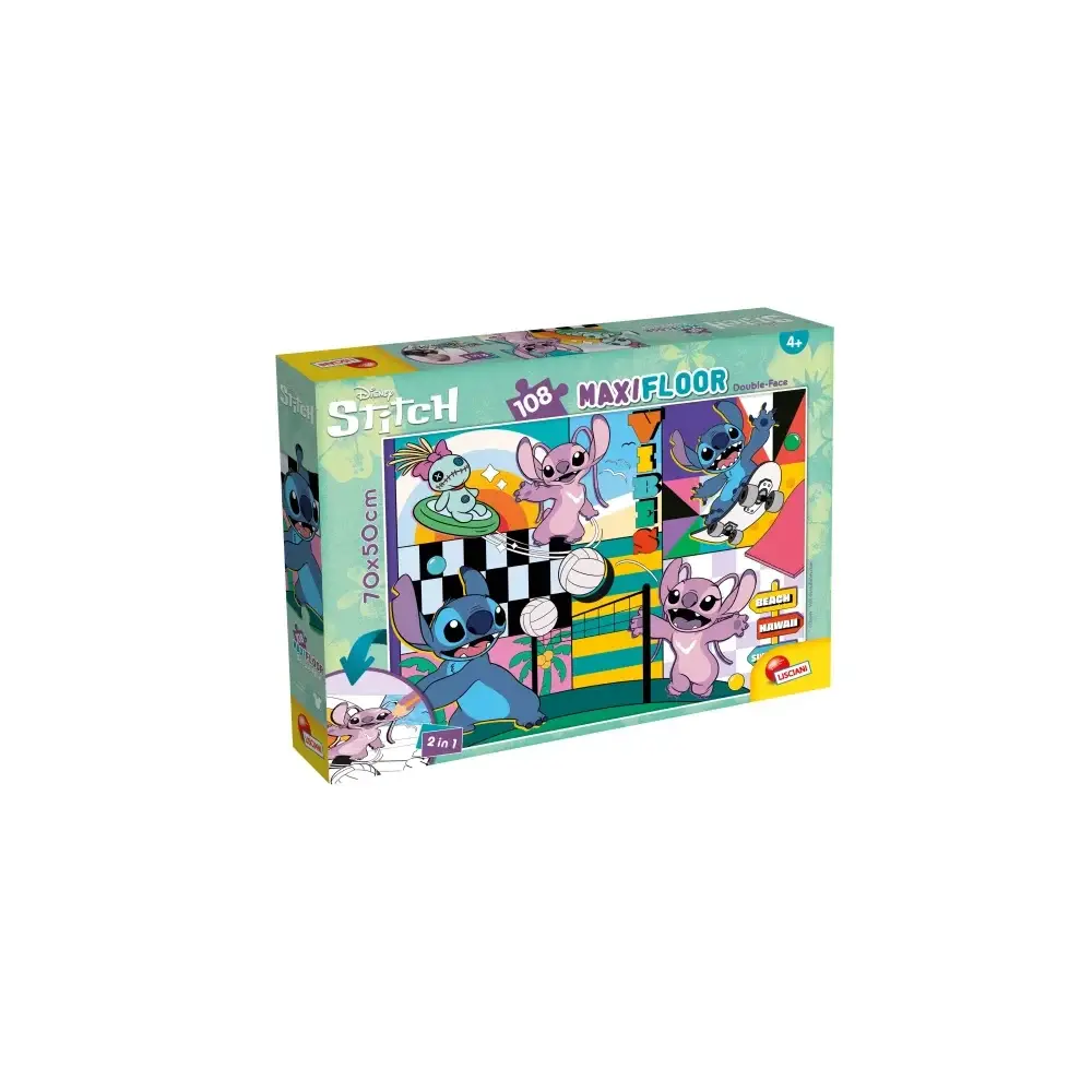 Stitch Maxipuzzle 108 Pezzi Lisciani