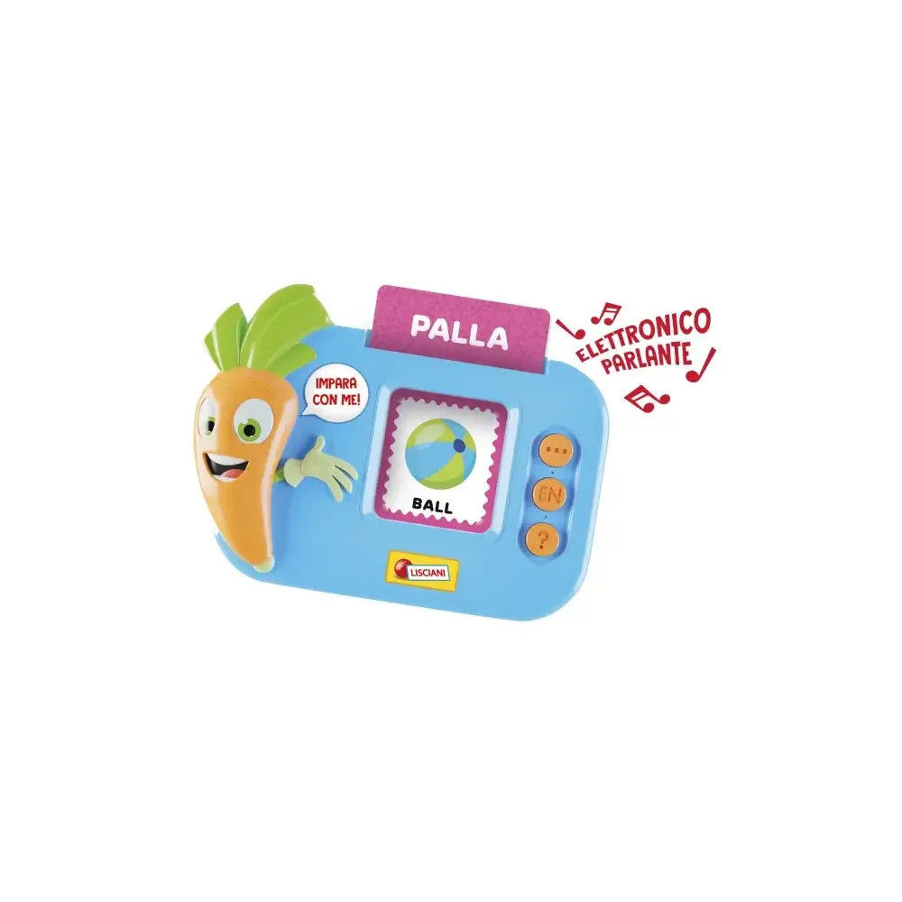 Carotina Carte Parlanti Gioco Interattivo 100 Parole Lisciani