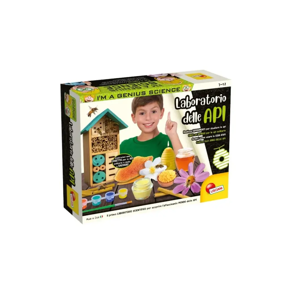 I'm Genius Laboratorio delle Api Kit Scientifico Educativo Lisciani