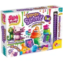 Slumi Science Squish e Slime Kit Completo 2 in 1 per Creare Lisciani
