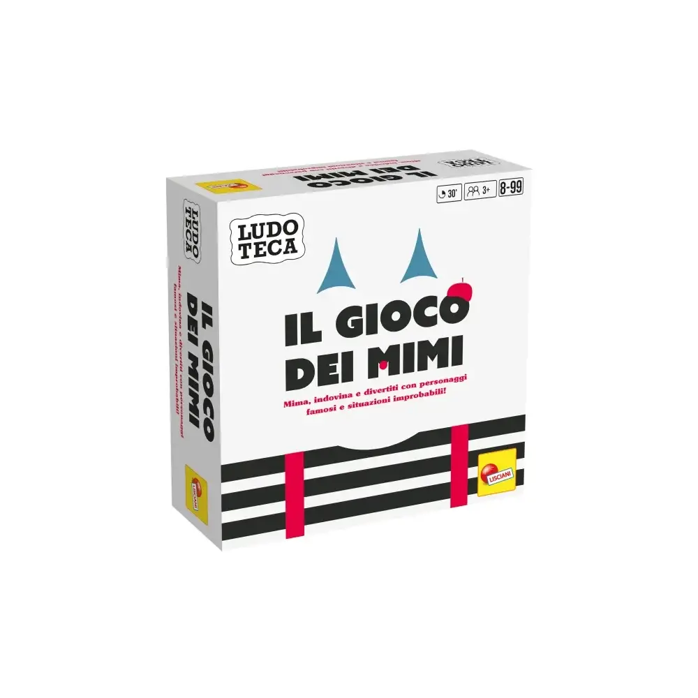 Ludoteca il Gioco dei Mimi Gioco da Tavolo Carte e Pedine Lisciani