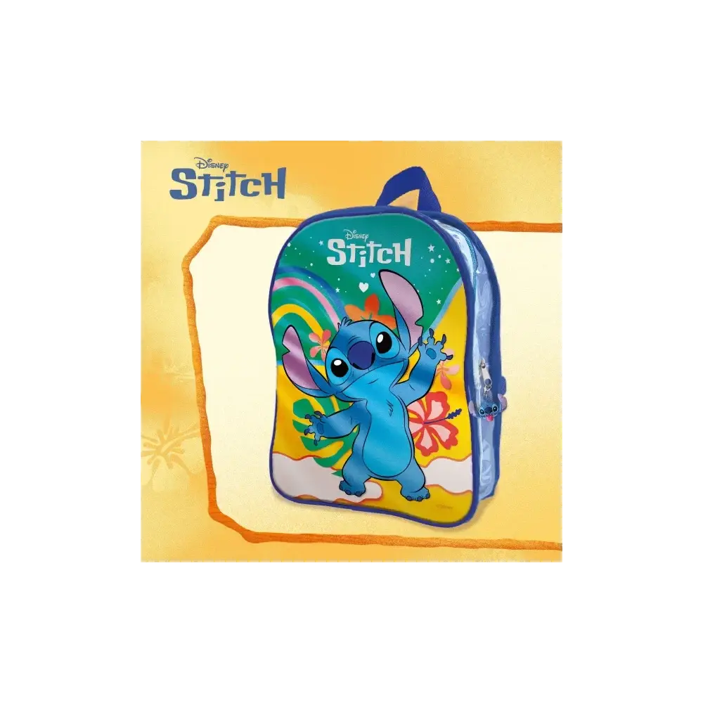 Stitch Zainetto con Set da Colorare Lisciani