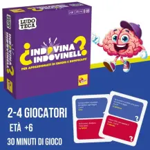 Ludotecaindovina Indovinello Gioco da Tavolo Quiz e Sfide Lisciani