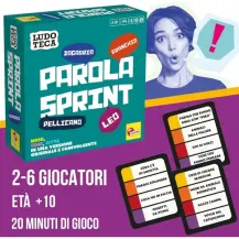 Ludoteca Parola Sprint Sviluppo Linguaggio Gioco da Tavolo Lisciani