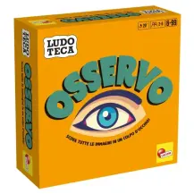 Gioco da Tavolo Ludoteca Osservo 167 Tessere Spinner Lisciani