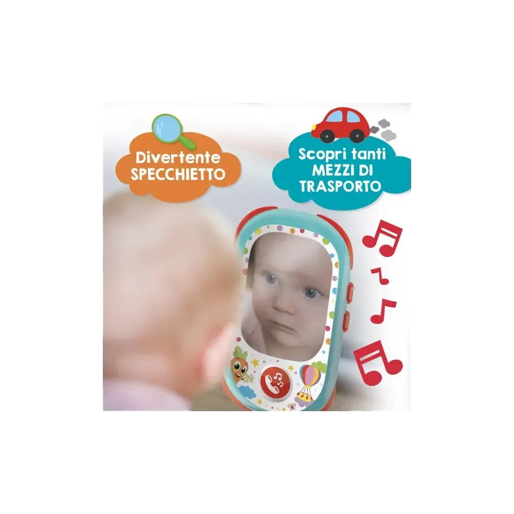 Carotina Baby Smartphone con Display LED Lisciani