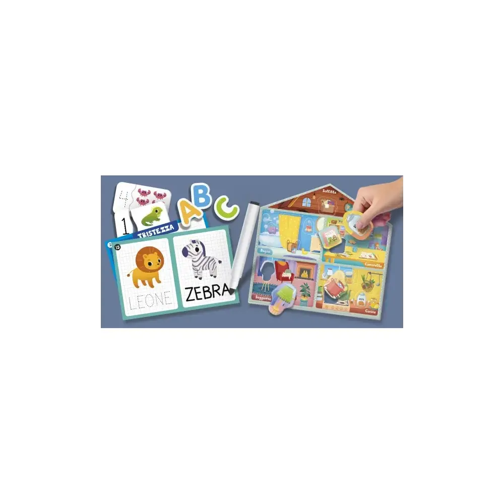 Montessori Un Gioco al Giorno Kit Educativo Attività Lisciani